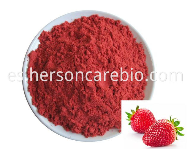 Freeze-drying Strawberry Powder